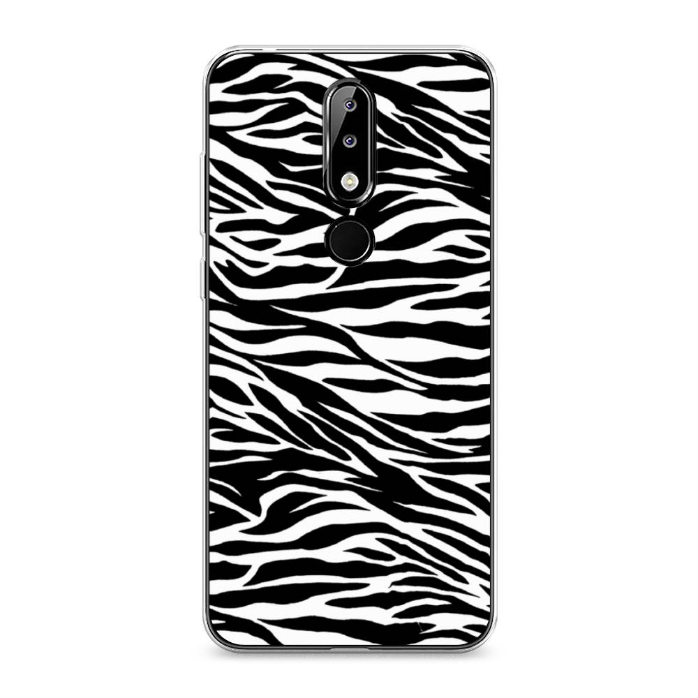 

Чехол Awog на Nokia 5.1 Plus (X5) / Нокиа 5.1 Plus (X5) "Принт зебра", Белый;серый;черный, 121950-7