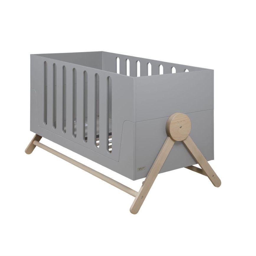 фото Кровать micuna swing big relax 140*70 grey/water wood