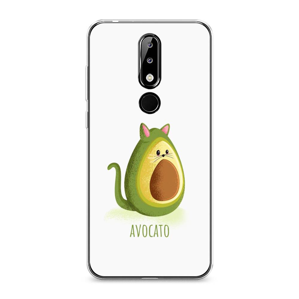 

Чехол Awog на Nokia 5.1 Plus (X5) / Нокиа 5.1 Plus (X5) "Avocato", Зеленый;коричневый, 121950-10