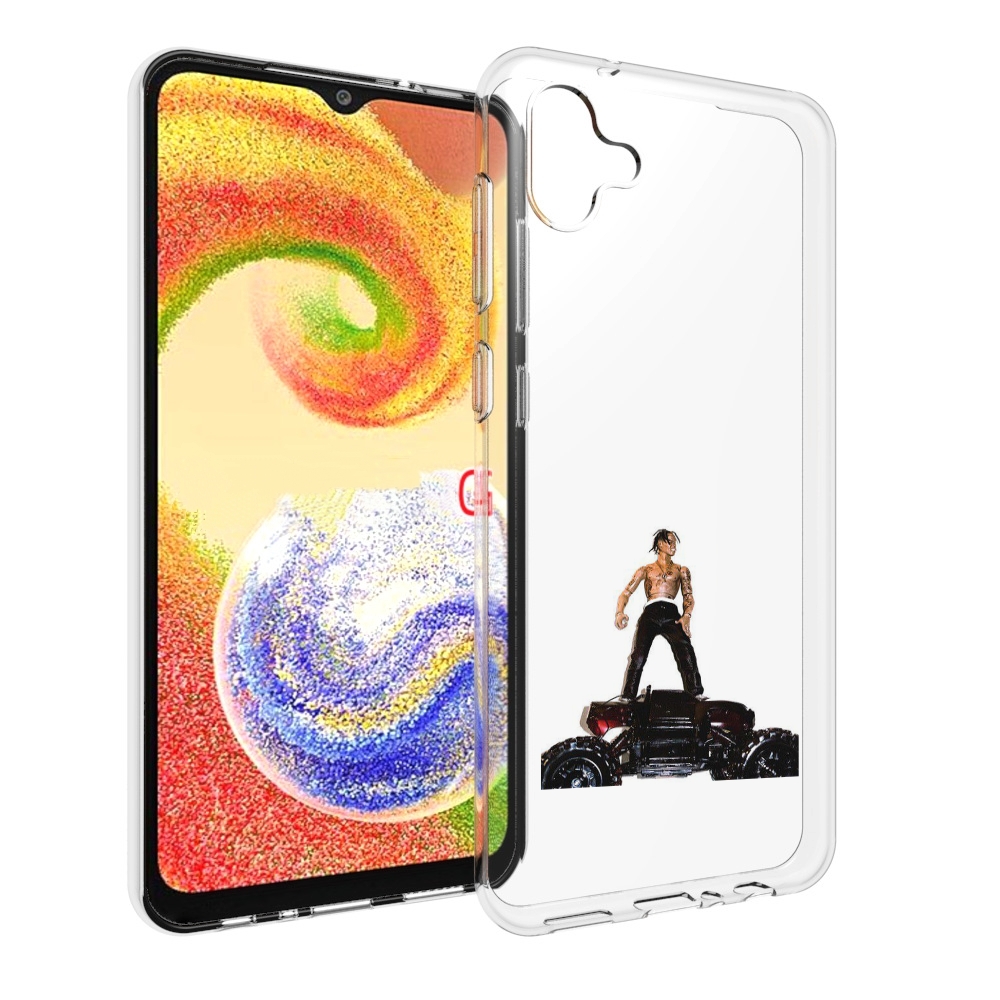 

Чехол MyPads Travis Scott - Rodeo для Samsung Galaxy A04, Прозрачный, Tocco
