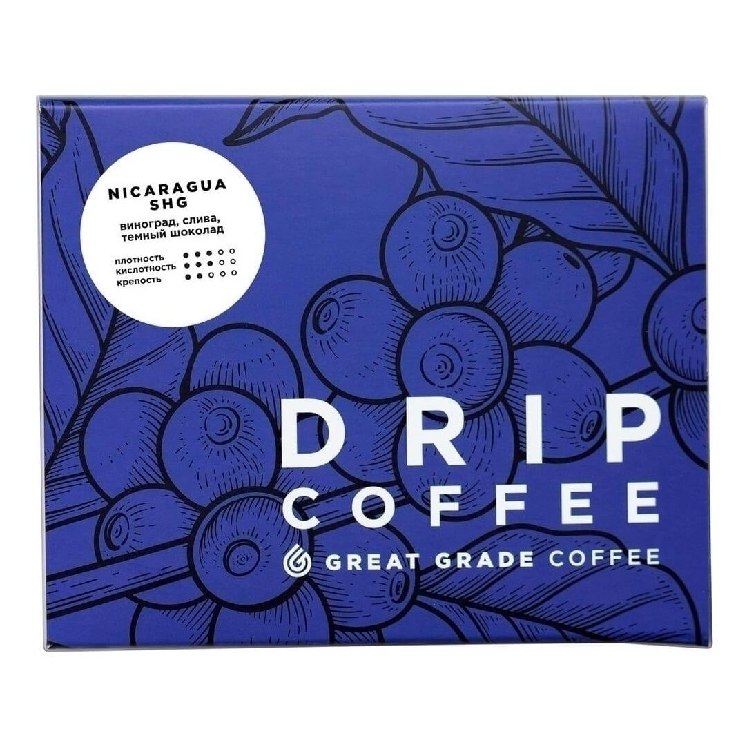 

Кофе Great Grade Coffee Nicaragua SHG молотый 100 г