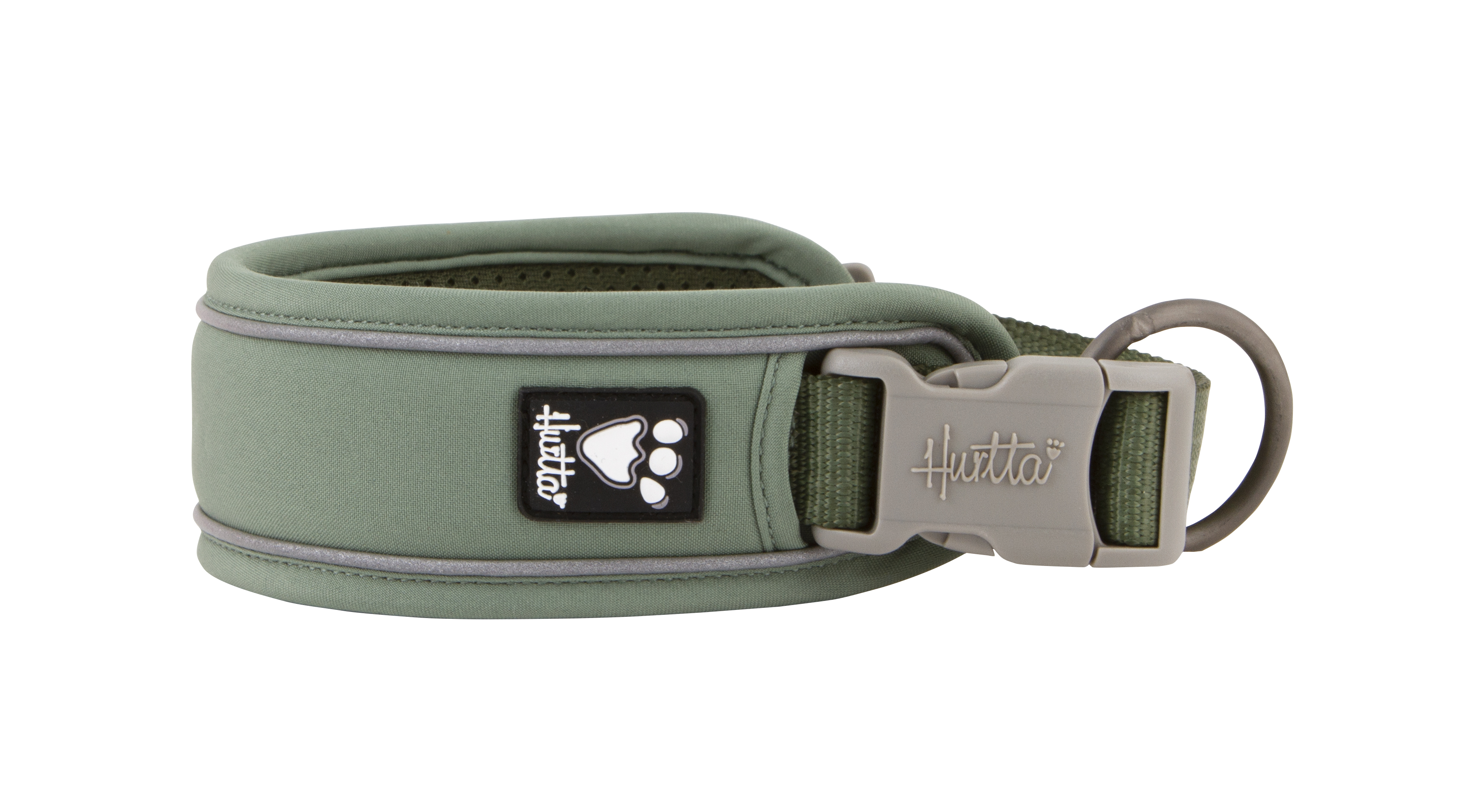 фото Ошейник hurtta weekend warrior eco collar, размер 45-55, хаки