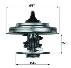 

Термостат Mercedes C-Class/E-Class/W124 80>03 MAHLE TX1887D