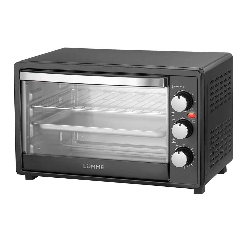 фото Мини-печь lumme lu-1706 black