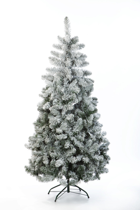 Ель искусственная Crystal Trees Вернисажная в снегу KP1180S 180 см зеленая заснеженная