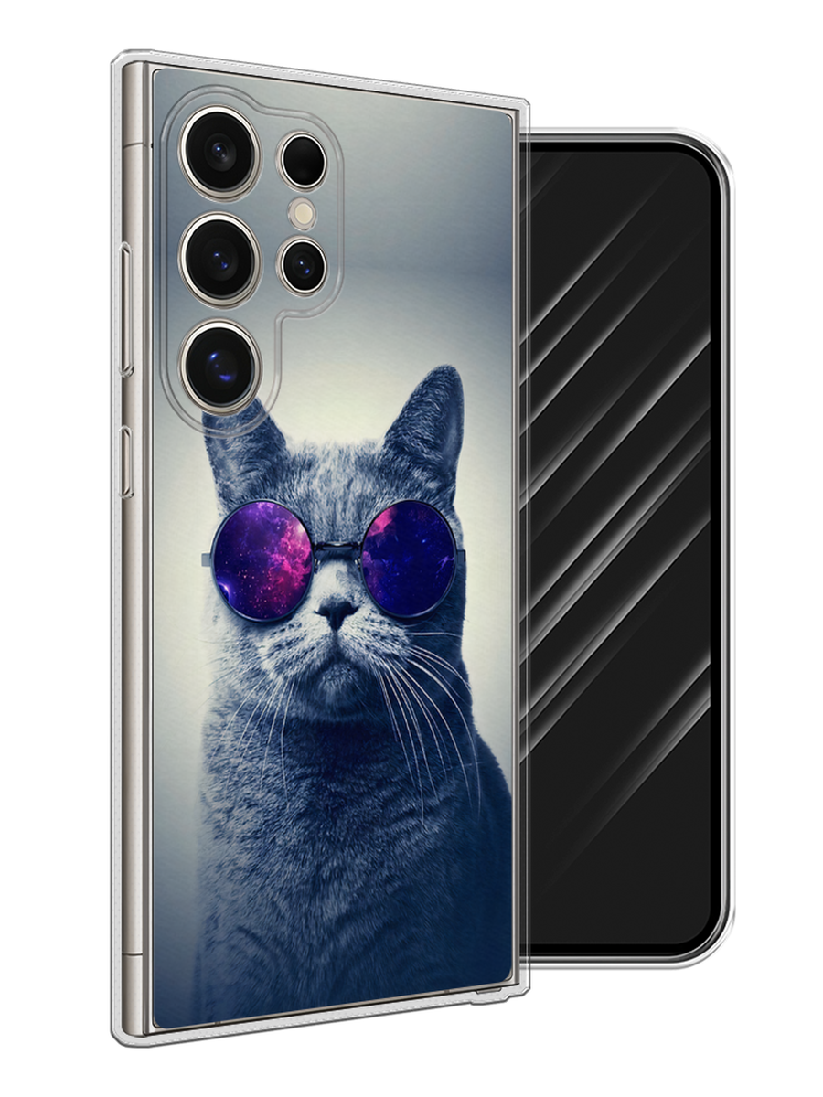 

Чехол Awog на Samsung Galaxy S25 Ultra "Космический кот", Бордовый, 2110550-1