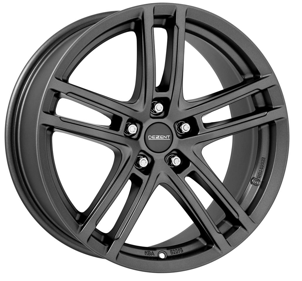 

Колесный диск литой DEZENT TZ graphite 7,0x17 5*112 ET49 d57,1 Графитовый матовы