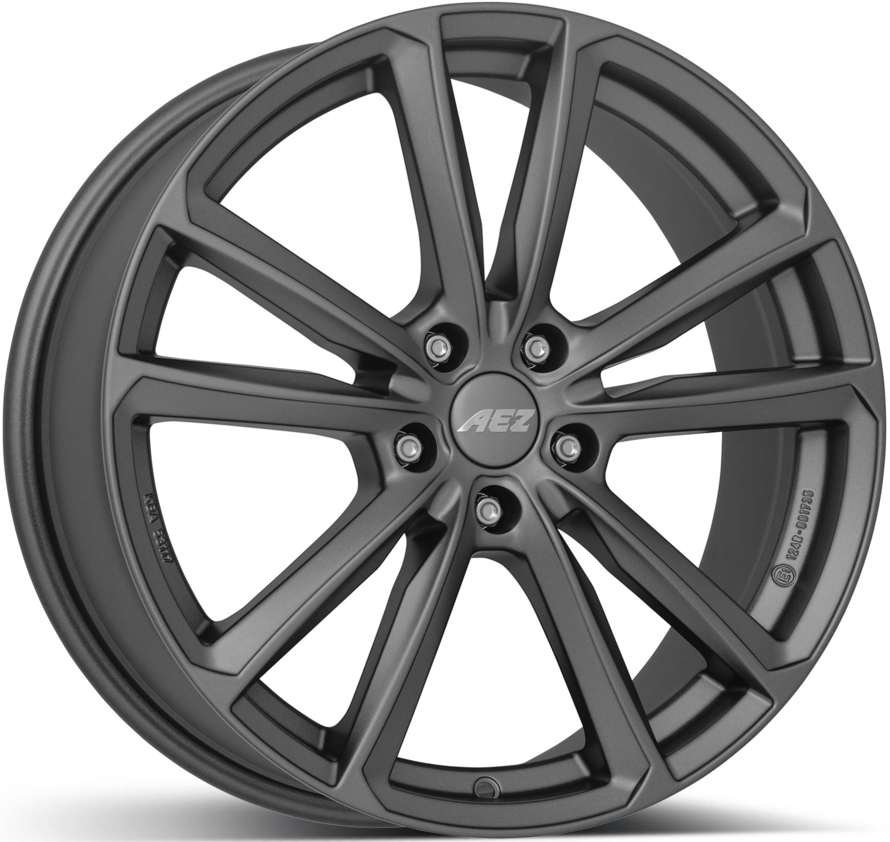 фото Колесный диск литой aez tioga graphite 7,5x18 5*112 et51 d57,1 графитовый матовы