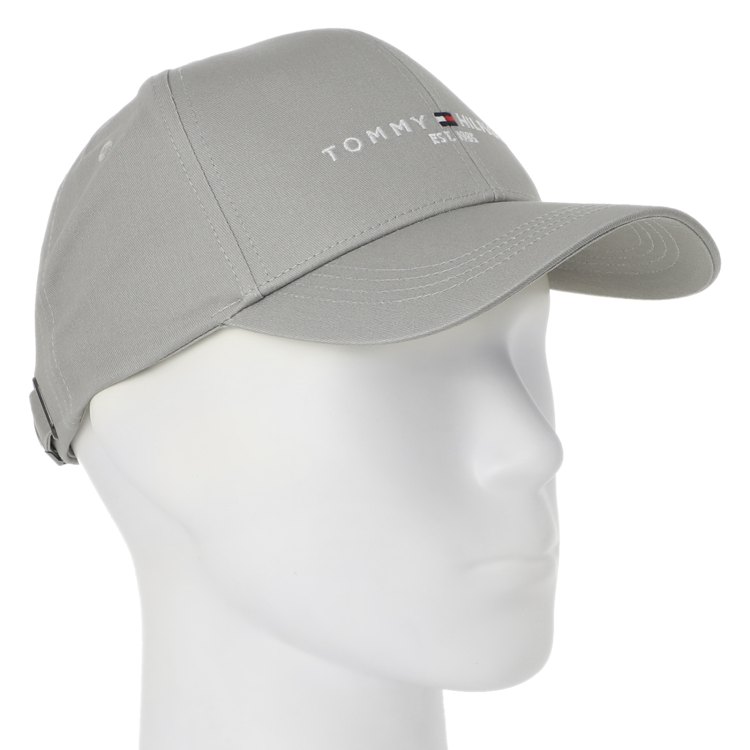 фото Бейсболка мужская tommy hilfiger am0am08277 серая