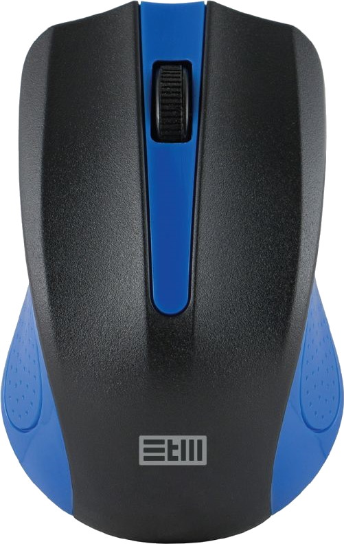 фото Мышь stm 107cbw black/blue