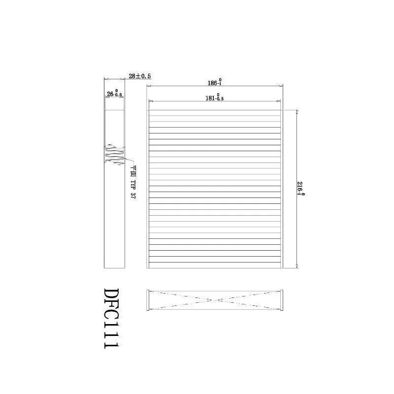 Фильтр салонный DOUBLE FORCE PT148 221₽