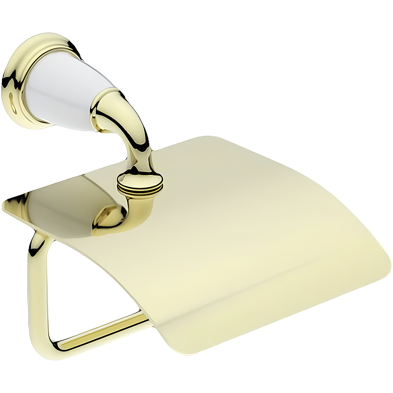 Держатель для туалетной бумаги Art&Max Bianchi золото AM-E-3683-Do
