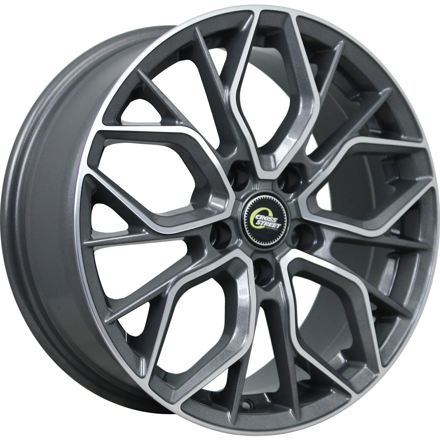 

Колесный диск литой CROSS STREET CR-19 7,5x18 5*114,3 ET38 d67,1 Антрацитовый но, Антрацит