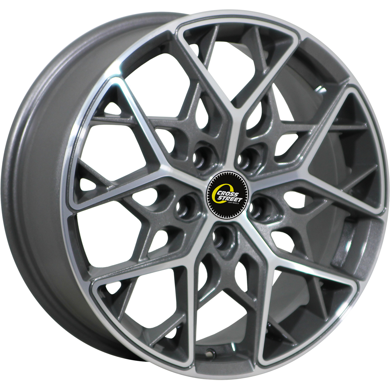 

Колесный диск литой CROSS STREET CR-20 6,5x16 5*114,3 ET45 d67,1 Антрацитовый но