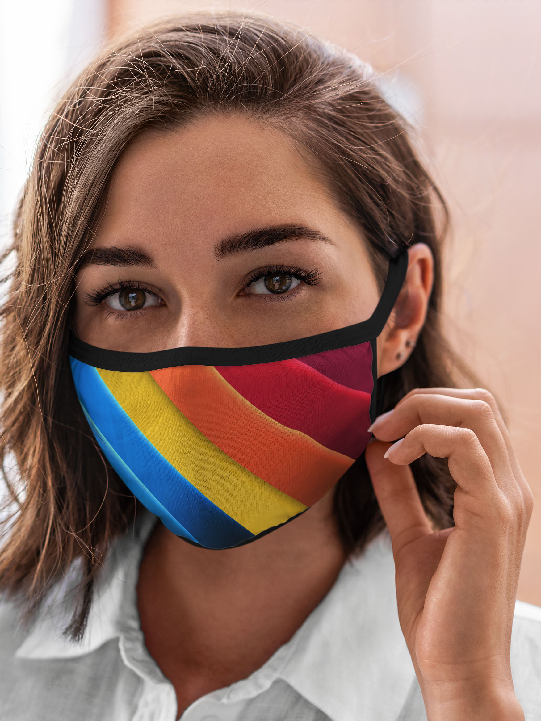 

Многоразовая маска унисекс Burnettie Геометрия Полутона И Оттенки, Разноцветный, Геометрия Полутона И Оттенки