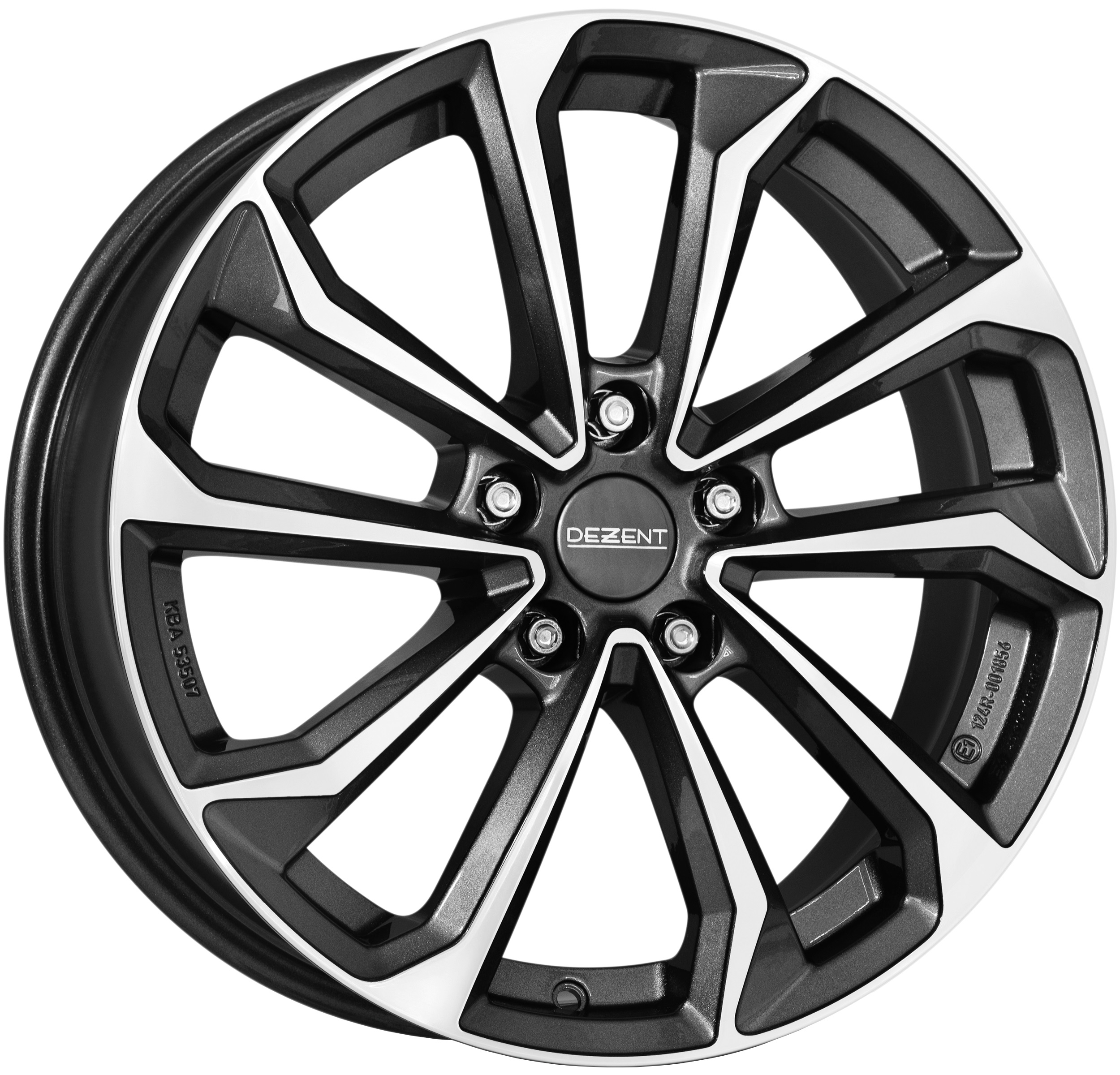 

Колесный диск литой DEZENT KS dark 7,5x18 5*114,3 ET38 d71,6 Антрацитовый ностью