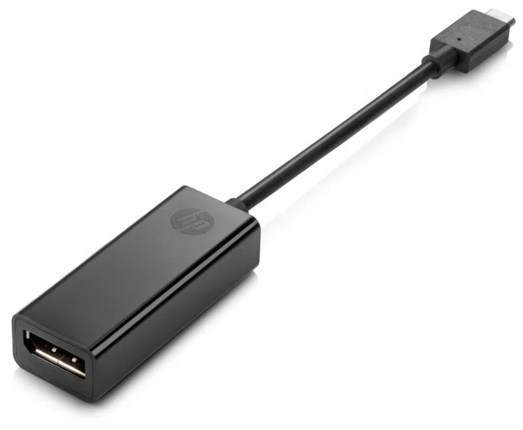 

Переходник HP USB Type C - HDMI USB Type-C м (N9K78AA), Черный, N9K78AA