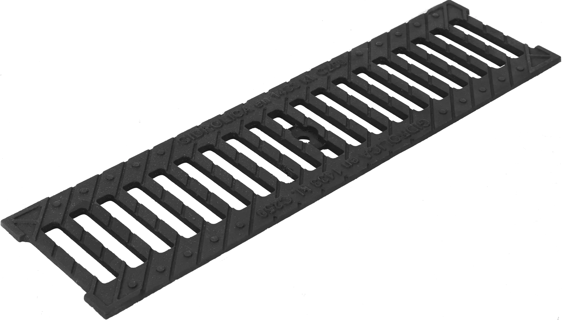 Решётка к каналам DN100 чугунная 500х136х13 мм