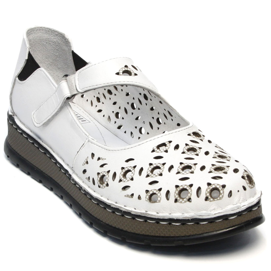 

Туфли женские Airbox 133238 белые 37 RU, Белый, 133238