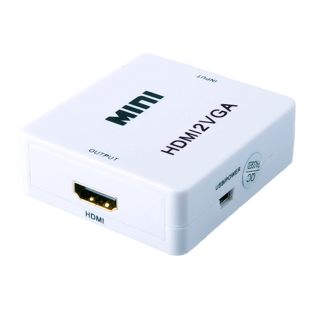 Адаптер Green Connection HDMI - VGA, белый (GL-V112)