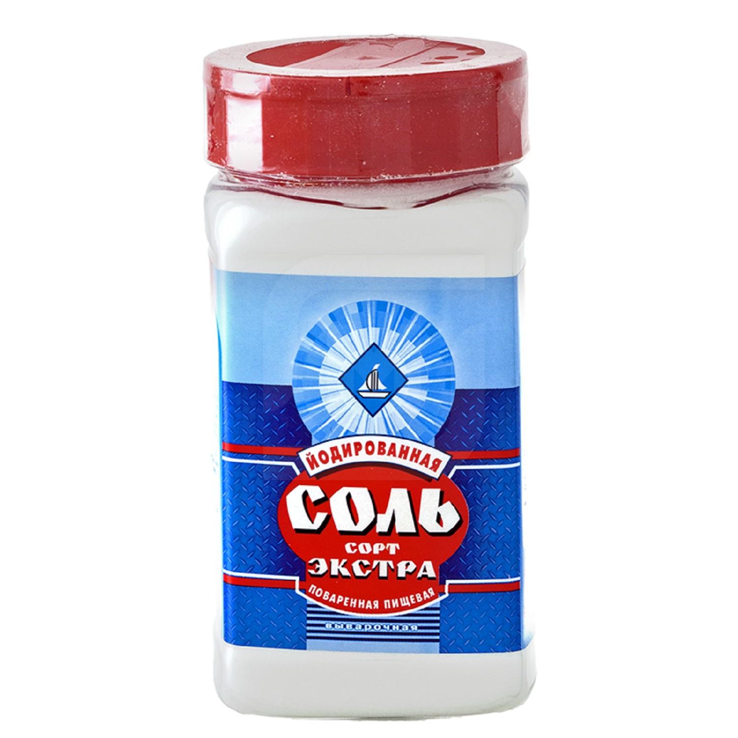 

Соль Экстра пищевая йодированная 550 г