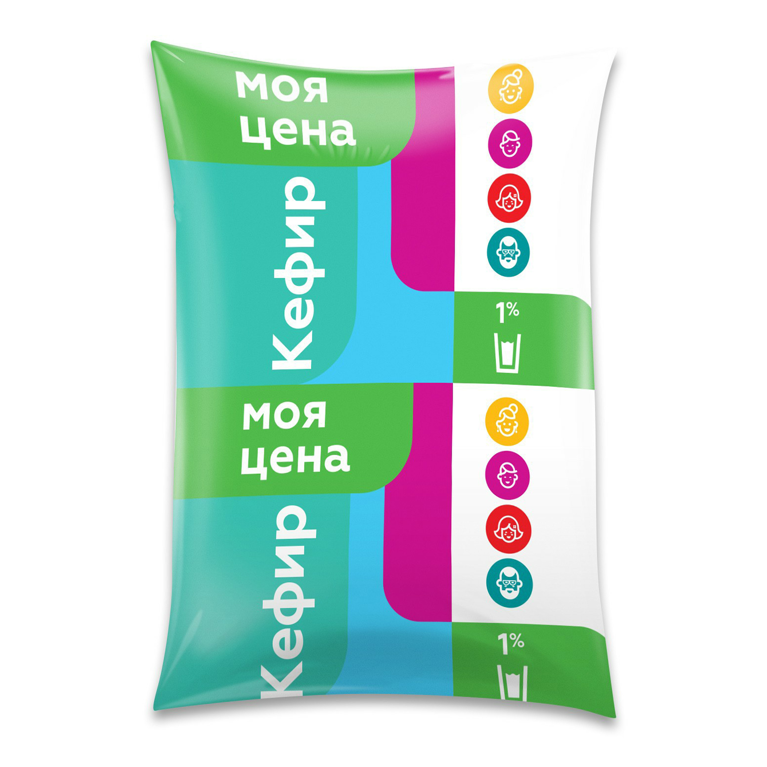 

Кефир Моя цена 1% БЗМЖ 500 мл