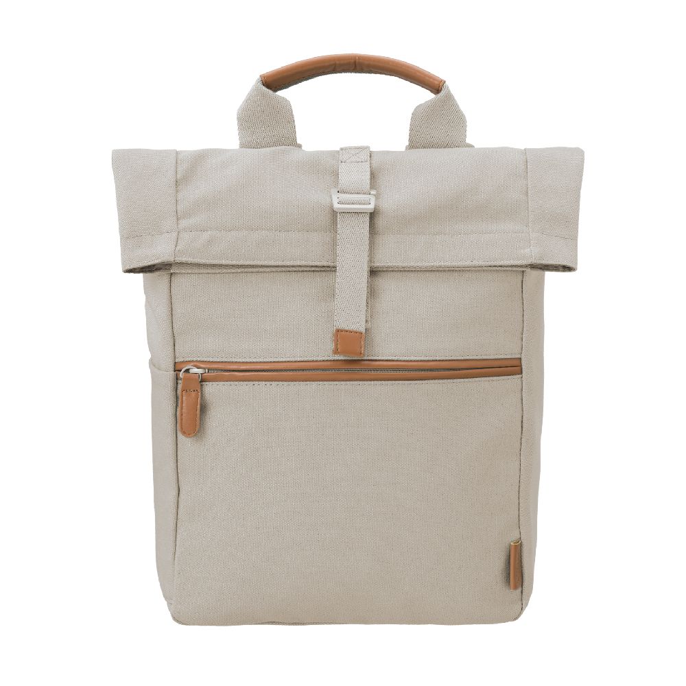 Рюкзак Fresk Uni, белый песок, маленький, водонепроницаемый плечевые накладки с липучкой s полумесяц белый 125x100x12 мм упак 5 пар prym