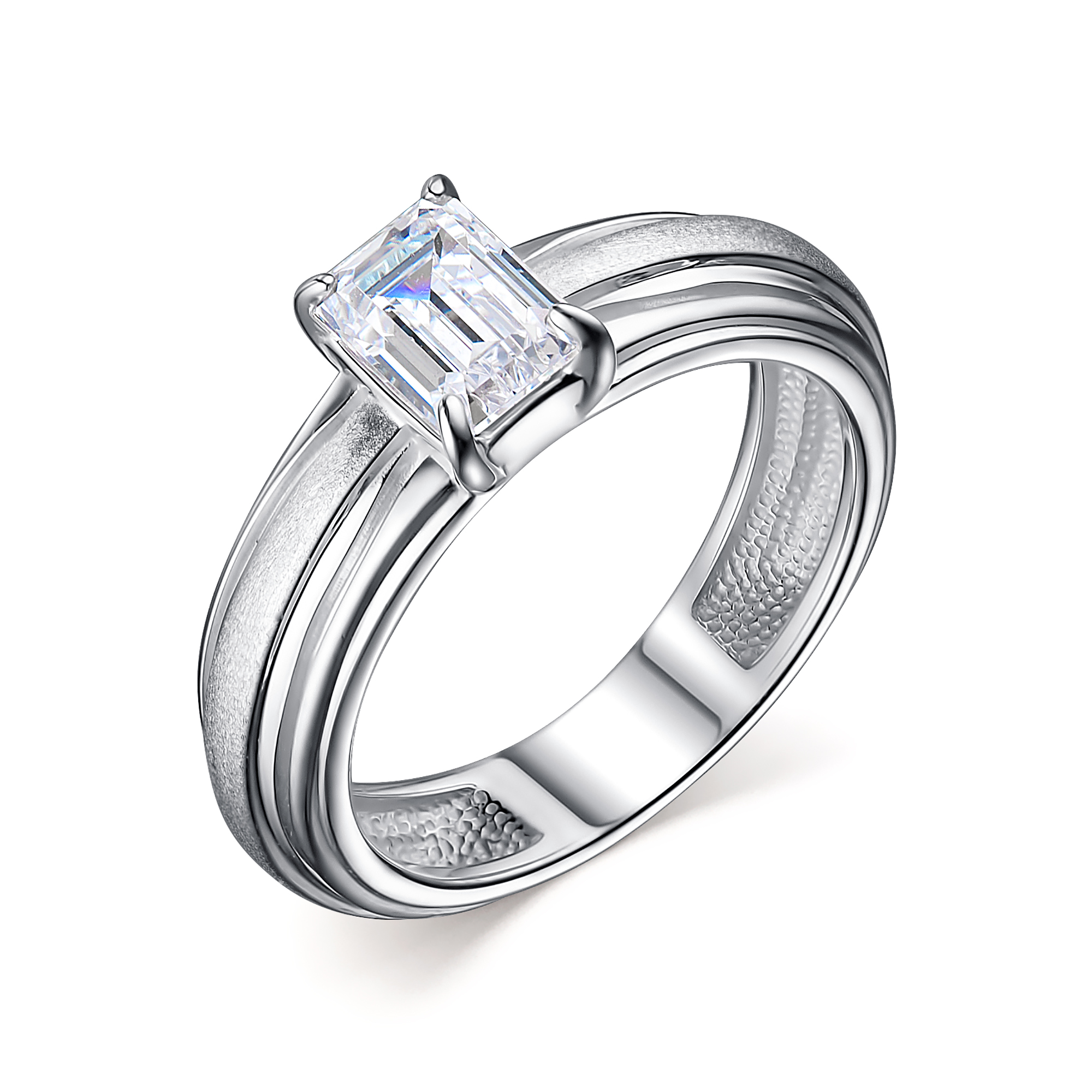 

Кольцо из серебра с Swarovski р.18,5 АЛЬКОР 01-2463/00СВ-00, 01-2463/00СВ-00
