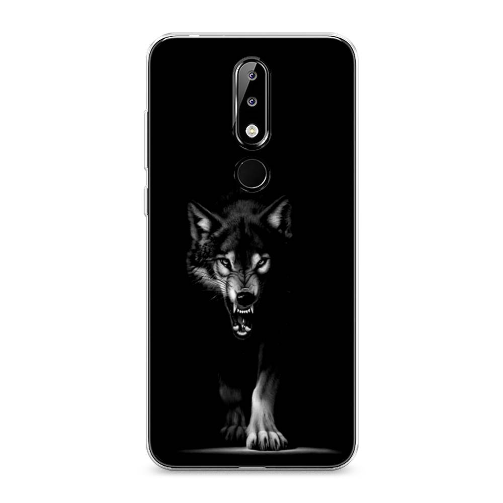 

Чехол Awog на Nokia 5.1 Plus (X5) / Нокиа 5.1 Plus (X5) "Волк выходит из ночи", Серый;черный;белый, 121950-1