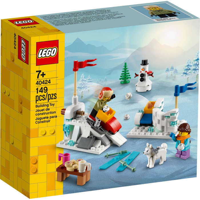 Конструктор LEGO Seasonal Зимний бой в снежки, 149 дет., 40424