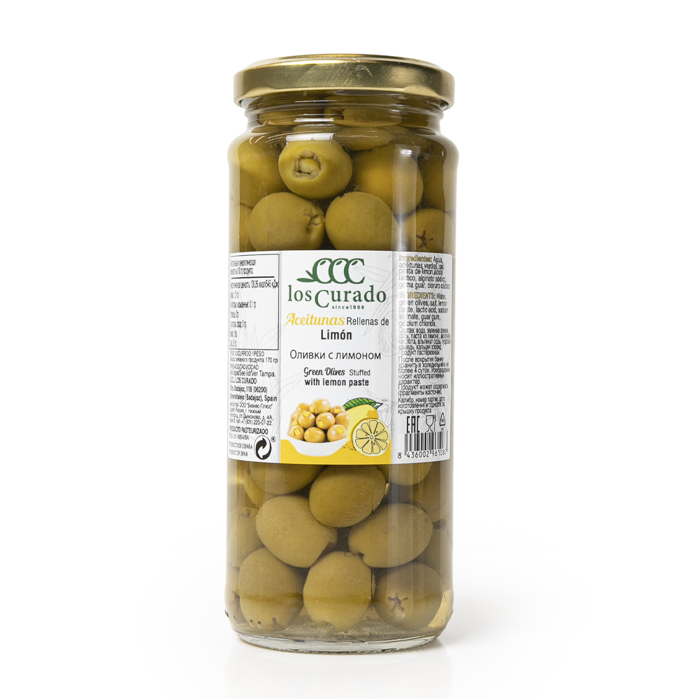Овощные консервы Los Curado из оливок и овощей Коктейль 360 г