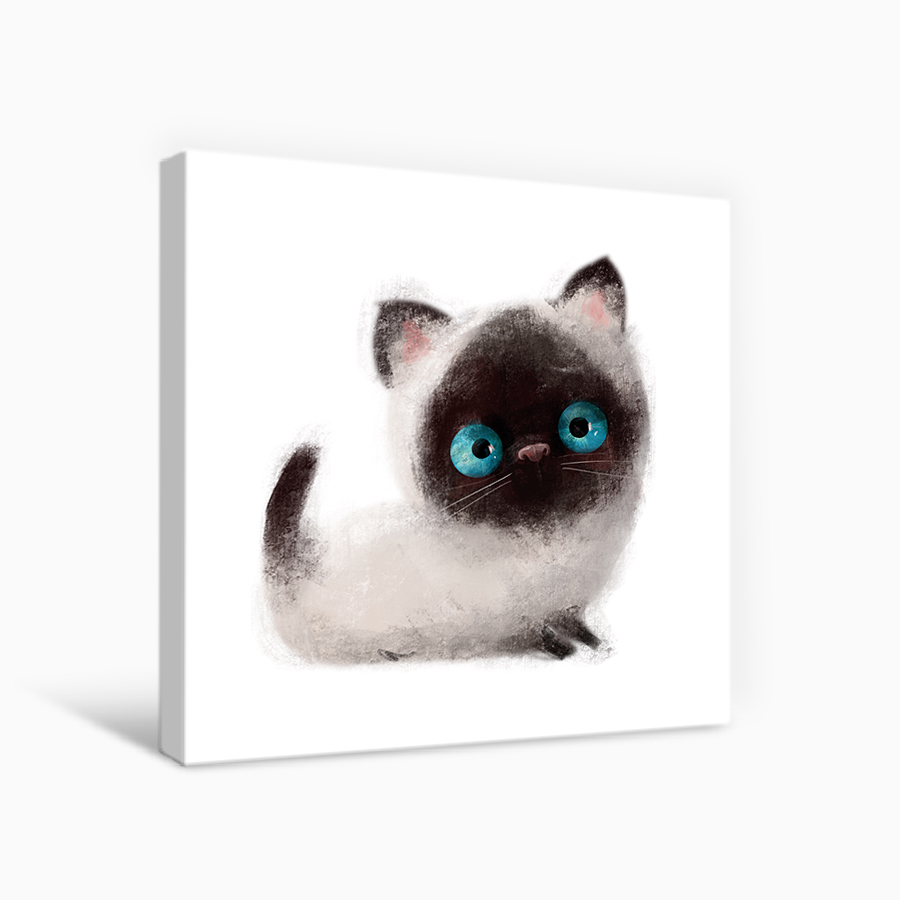 

Картина на холсте Postermarket Котята 40х40 см, CT3-211