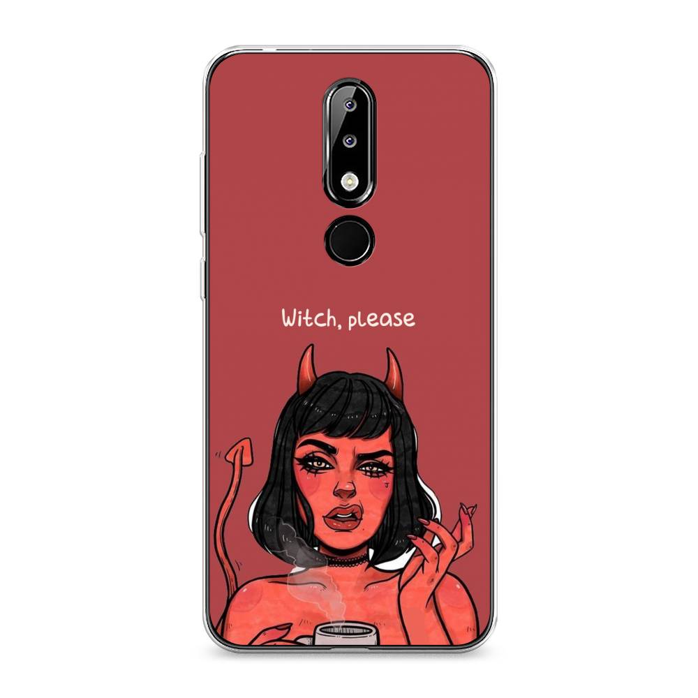 

Чехол Awog на Nokia 5.1 Plus (X5) / Нокиа 5.1 Plus (X5) "Evil Girl", Красный;черный, 121950-6