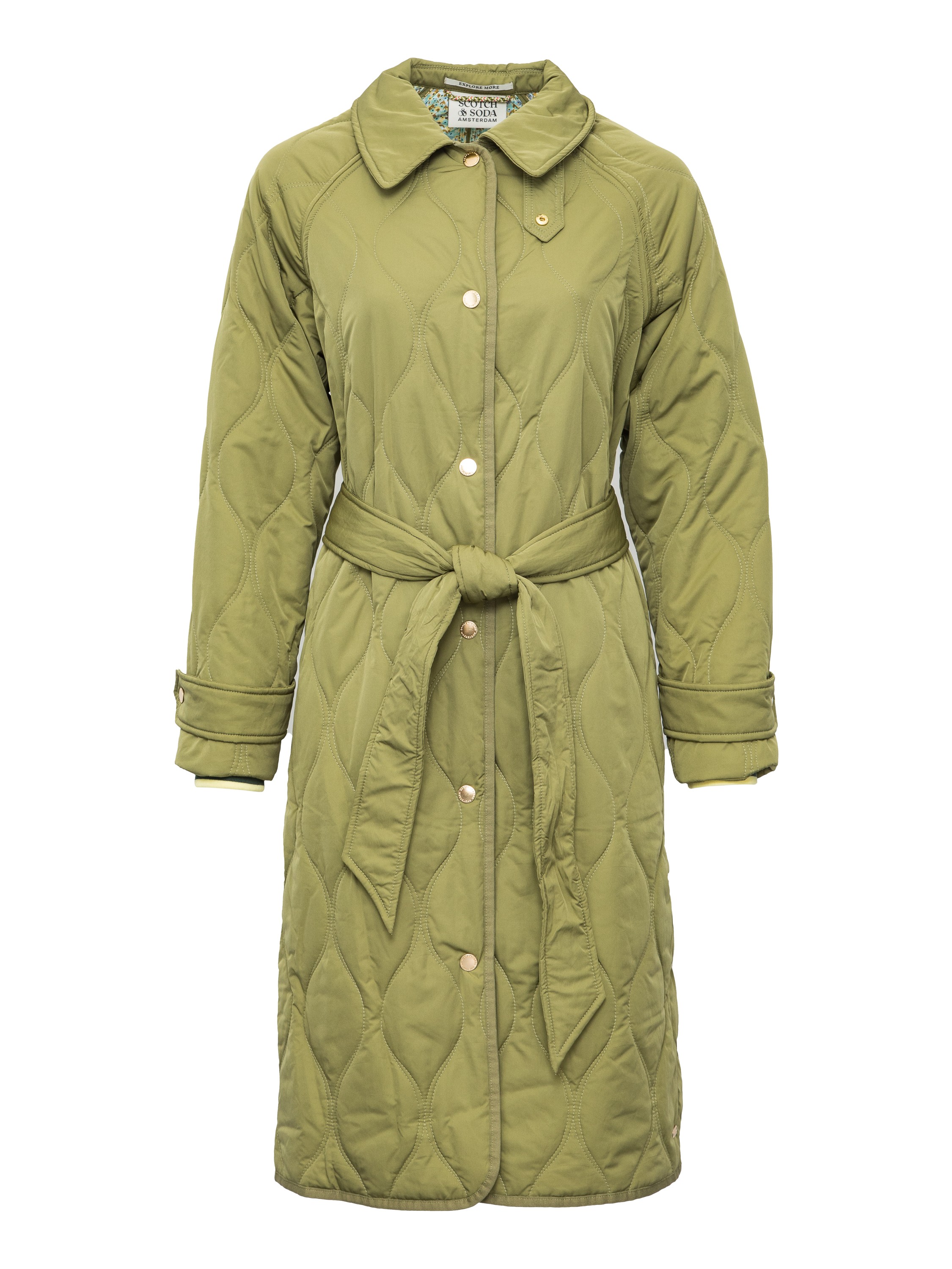 

Пальто женское Scotch & Soda 167009 хаки 44 RU, 167009