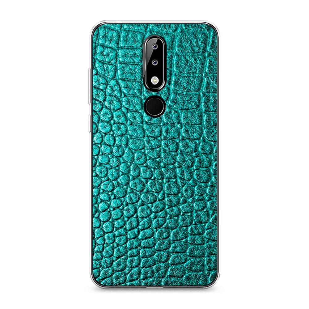 

Чехол Awog на Nokia 5.1 Plus (X5) / Нокиа 5.1 Plus (X5) "Бирюзовая змея", 121950-3