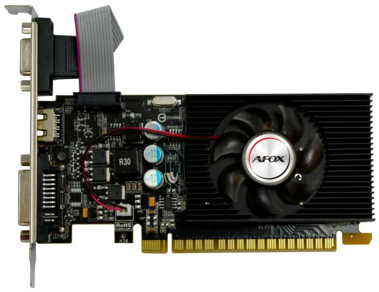 Видеокарта AFOX NVIDIA GeForce GT 610 LP (AF610-2048D3L7-V5)