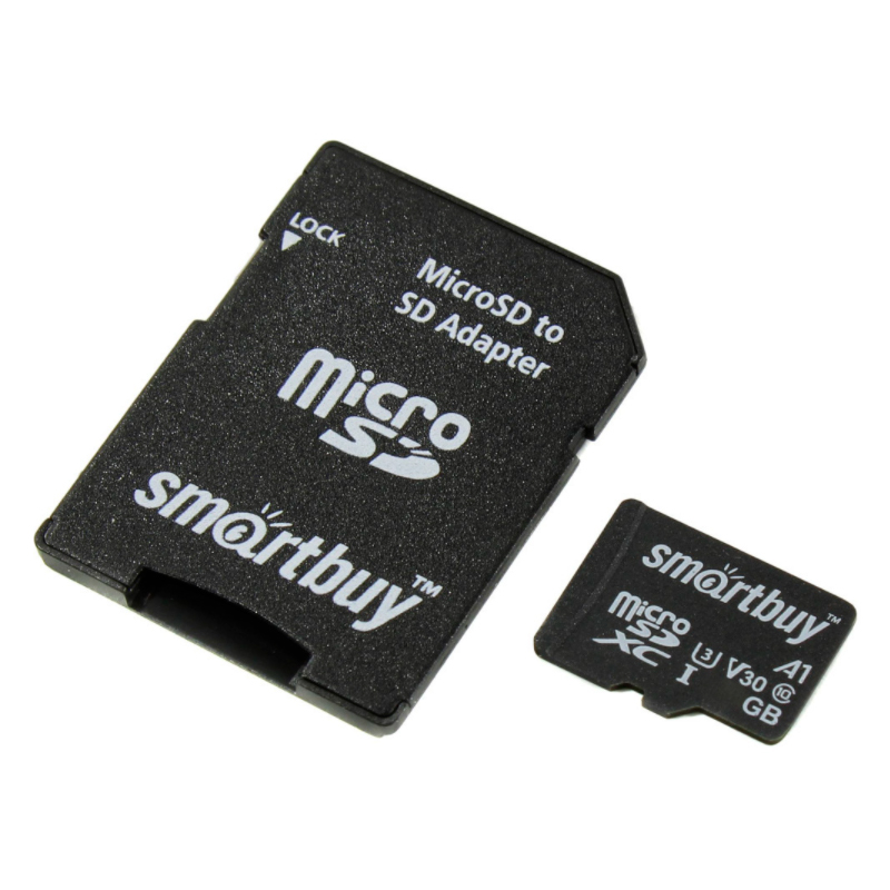 

Карта памяти SmartBuy Micro SDXC 128Гб(SB128GBSDU1A-AD), Professional SB128GBSDU1A-AD