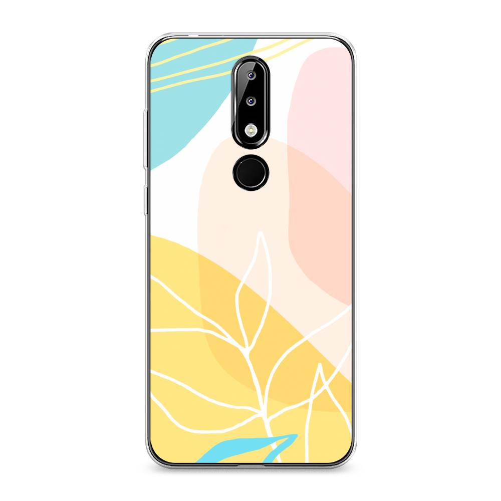 

Чехол Awog на Nokia 5.1 Plus (X5) / Нокиа 5.1 Plus (X5) "Летнее настроение", Желтый;голубой;розовый, 121950-10
