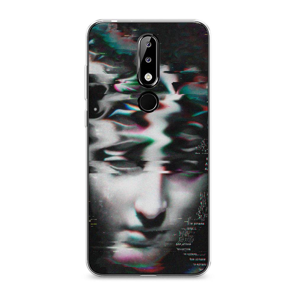 

Чехол Awog на Nokia 5.1 Plus (X5) / Нокиа 5.1 Plus (X5) "Glitch Art", Серый, 121950-9