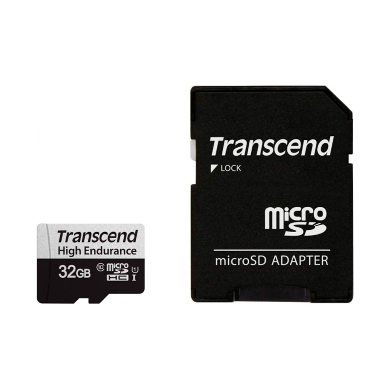 Карта памяти Transcend Micro SDHC 32Гб 350V (TS32GUSD350V)