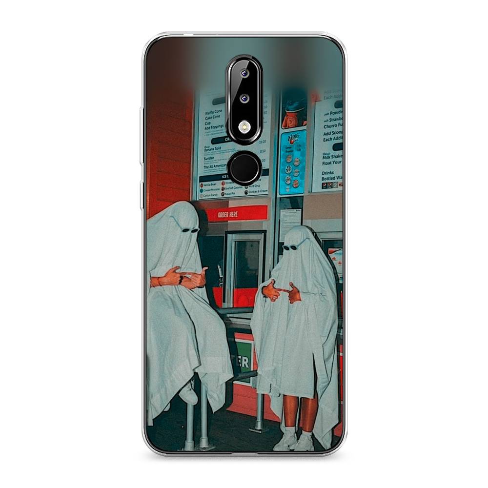 

Чехол Awog на Nokia 5.1 Plus (X5) / Нокиа 5.1 Plus (X5) "Chillin Killin", Красный, 121950-9