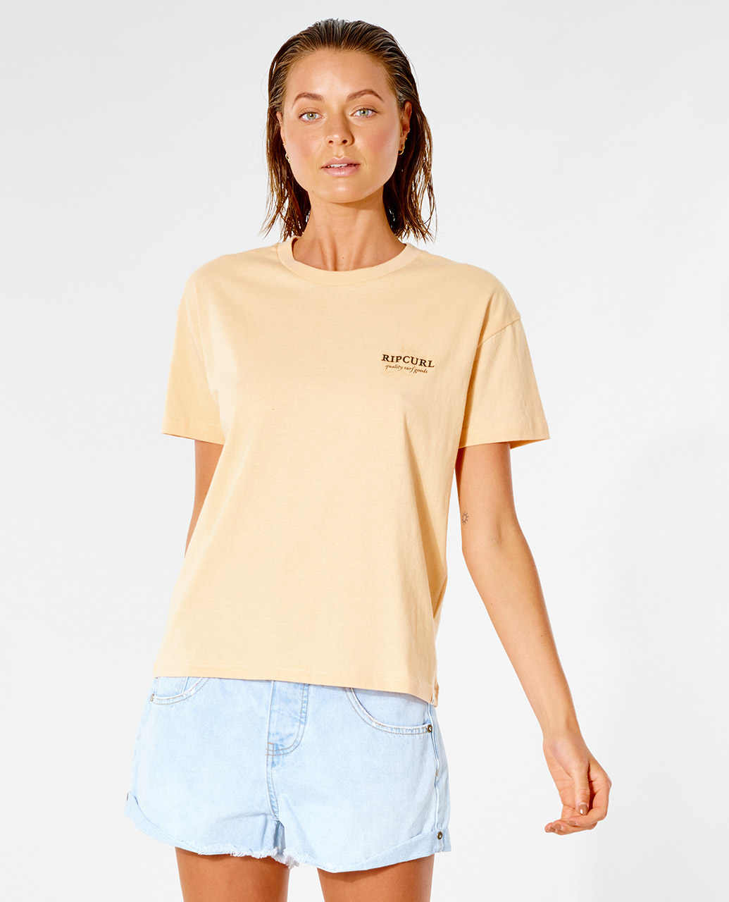 

Футболка женская Rip Curl LUNAR TIDES RELAXED TEE розовая S, LUNAR TIDES RELAXED TEE