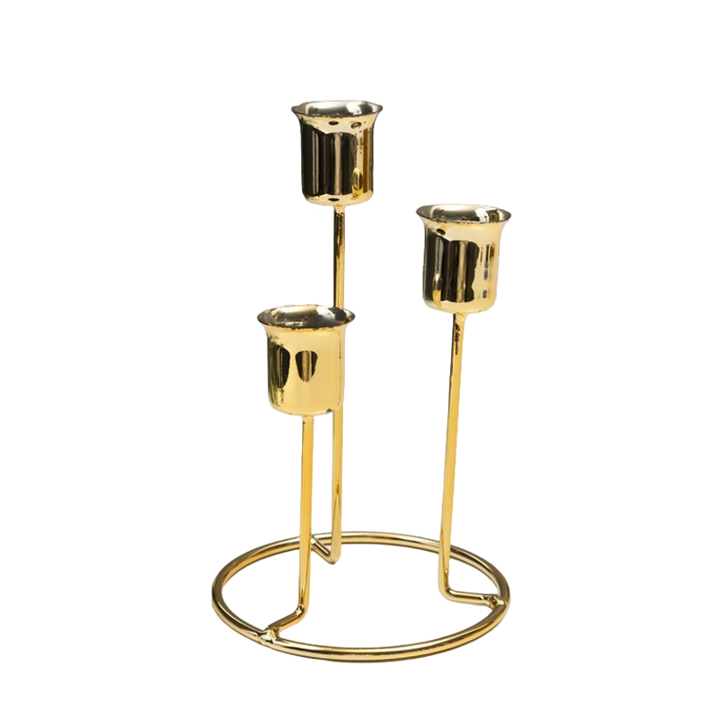 

Подсвечник Home Collection Black & Gold 3 Свечи Восхождение Золото 16x9x9 см 6978098 1 шт, Золотистый