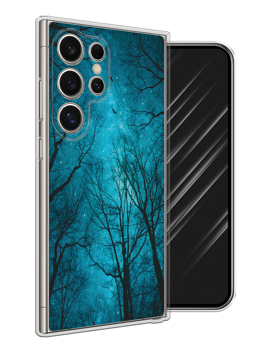 

Чехол Awog на Samsung Galaxy S25 Ultra "Сказочный лес", Черный;бирюзовый, 2110550-1