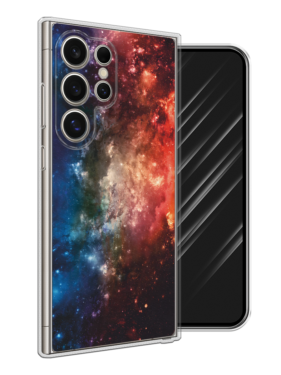 

Чехол Awog на Samsung Galaxy S25 Ultra "Космос", Синий;бежевый;красный, 2110550-1