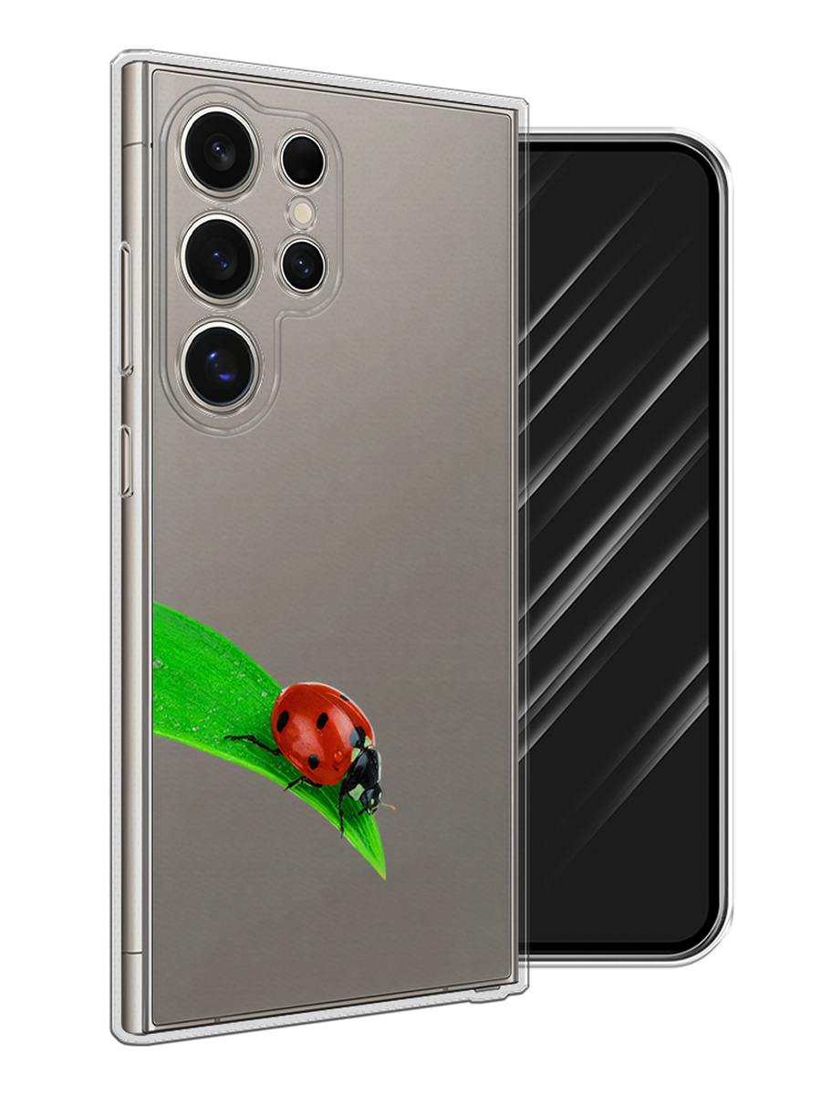 

Чехол Awog на Samsung Galaxy S25 Ultra "На счастье", Белый;красный;зеленый, 2110550-1