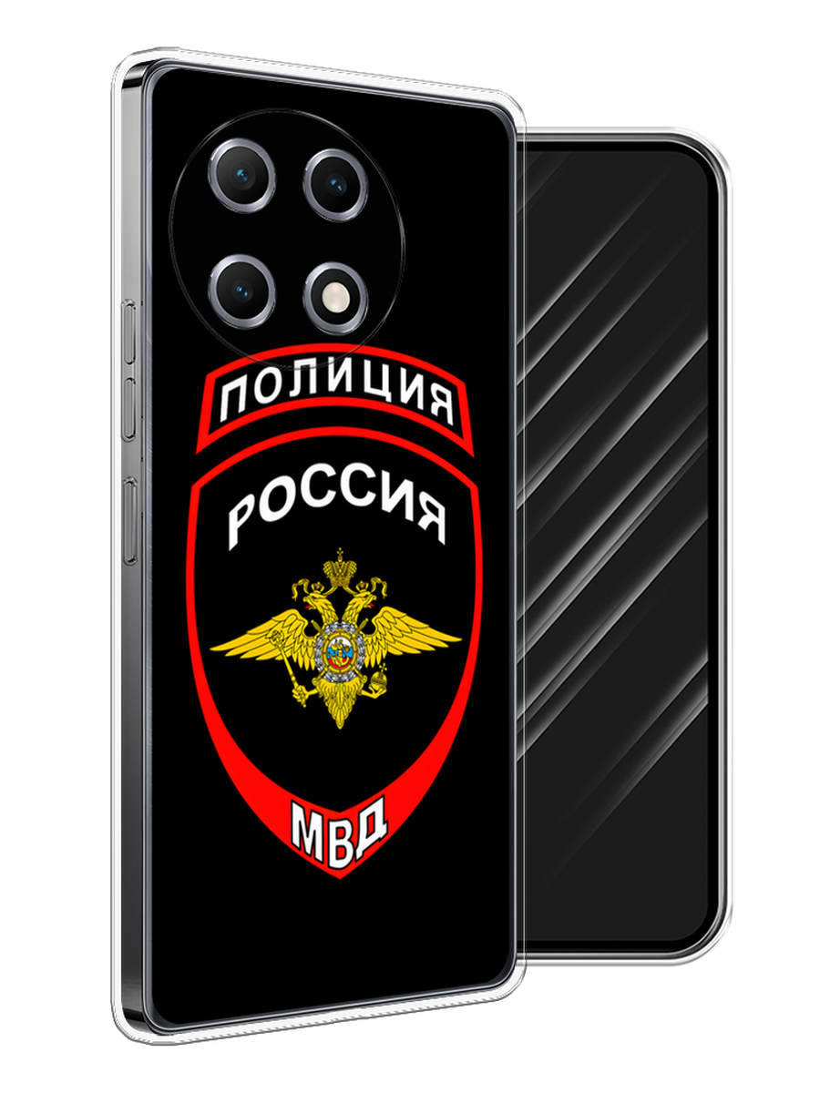 

Чехол Awog на Tecno Camon 30S "Полиция шеврон", Черный;красный;белый, 309650-1