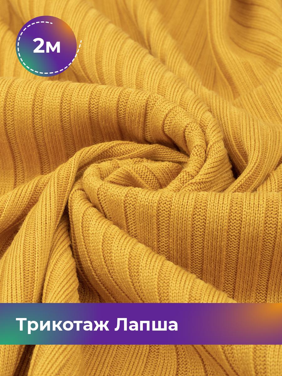 

Ткань Трикотаж Лапша Shilla, отрез 2 м * 150 см желтый 2_22290.004, 18109626