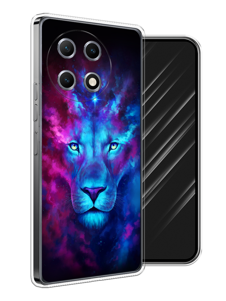 

Чехол Awog на Tecno Camon 30S "Космический лев", Голубой, 309650-1