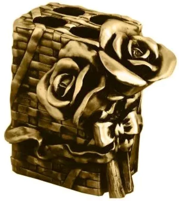 Стаканчик для щеток Art&Max Rose Золото AM-0091B-Do